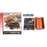 Makute 85pcs Mechanical Socket Wrench Cantilever Metal Tool Box Set