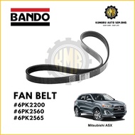 (1@pc) Original BANDO Alternator Fan Belt Aircond Belt for Mitsubishi ASX Lancer Inspira - 6PK2200 6
