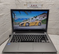 Laptop Acer Aspire V5 Core i3 Ram 8GB SSD 128GB Second Berkualitas