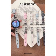 Music Cat Denim Leather Thin GT6 Suitable for Huawei GT4 Watch watch5 Strap Apple S11 Xiaomi 9