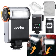 Godox Flash Godox iA32 ミニカメラフラッシュ - 自動フラッシュGN 15、8電力レベル/2.5秒リサイクル/490フラッシュ回/自動/手動モード、キャノン/ニコン/ソニー/フジ