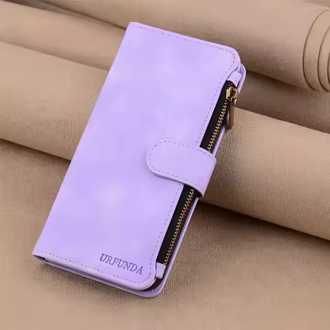 Zipper Wallet Case For OPPO Find X5 X2 Lite X3 Neo X6 X8 X3 Pro X7 Ultra Reno 3 4 5 Pro 4Z 5Z 5F 5 L