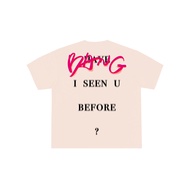 เสื้อยืดแขนสั้นหลวมๆ สำหรับผู้ชาย BANG Dejavu ลายตัวอักษร Phantasm แฟชั่นฤดูร้อน คอกลม ผ้าฝ้าย ทรงหล