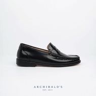 (IN STOCK) รองเท้า - Archibalds รุ่น Raven Loafers - Archibalds รองเท้าโลฟเฟอร์ หนังแท้ สีดำ