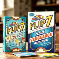 Flip 7 Card Game English Version Flip 7 with A Vengeance Multiplayer Family Party Board Game