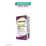 CALTRATE Plus Minerals Calcium with 1000IU Vitamin D Tablets 600mg (For Bones & Muscles) 60s