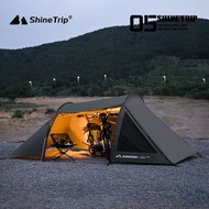 Mountain Fun Tunnel Tent Taiwan Seller ShineTrip 05 Series Light Quick Camping Motorcycle Outdoor Te