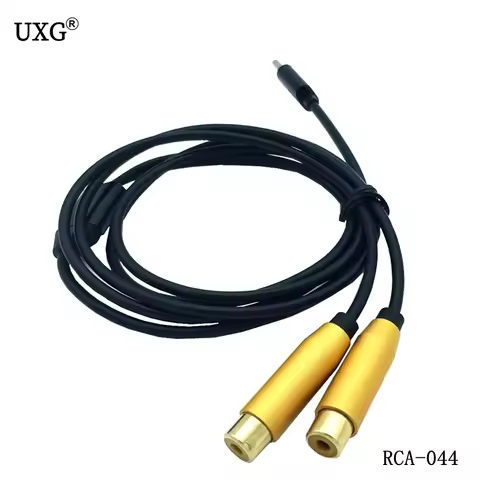 USB C RCA Audio Cable Type-C To 2 RCA Cable 2rca Jack Type C RCA Female Cable For IPhone Sumsung Xia