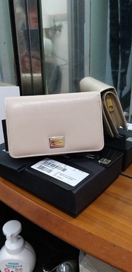 Dolce & Gabbana 奶茶色銀包