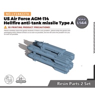 Old Yao Handicraft Workshop Air Force AGM-114 Hellfire Anti-Tank Missile Quadruple 2set