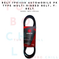 BELT-7PK1550 Automobile PK type multi-ribbed belt,v-belt