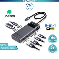 UGREEN Uno Robot 6 IN 1 USB C Hub Docking 4K 60Hz HDMI Display 100W PD Emoji 10Gbps Type C for Macbo