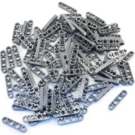 [50 Pieces] LEGO Technic Slim Bar 1x4 Dark Gray ID 4210749 32449