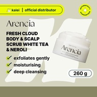 Arencia Fresh Cloud Body & Scalp Scrub White Tea & Neroli 260g