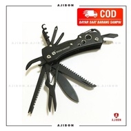 Pisau Lipat Swiss Army Pocket Knife Peralatan Multifungsi EDC Original Pisau Lipat Survival Bahan Ti