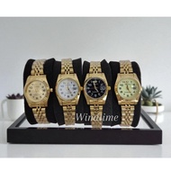 PROKING Ladies Analog Gold Watch Stainsteel Band Jam Tangan Perempuan