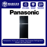 Panasonic 14.3 cu.ft. 2-Door Top Freezer Refrrigerator NR-TX461BPKP