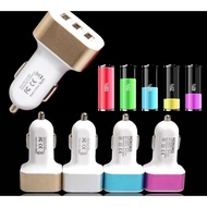 3-port USB charger for cars