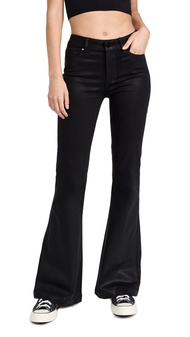 PAIGE Women's Genevieve Fog Luxe Coating Jeans
