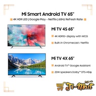 [Global - Netflix] Xiaomi Mi LED TV 4S 65" 4K UHD | MI TV 4X - Android Smart Television Global Version | Google Services