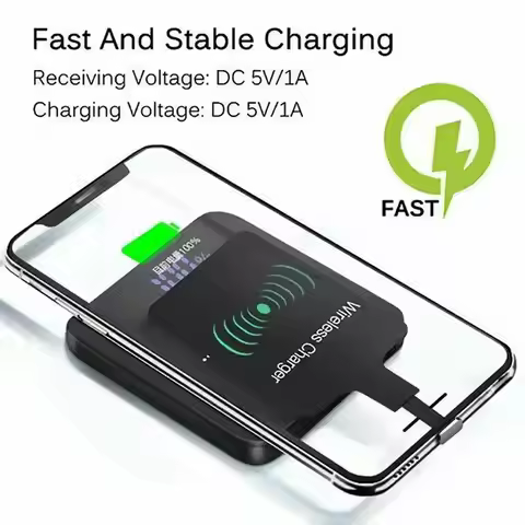 DC5V1.5A Wireless Charging Pad Wireless Charger Receiver Patch Module For IPhone, New Charging Recei