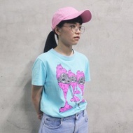 FIX YOUR HEART TEE 機械心臟T恤 (粉藍)