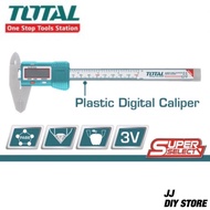 TOTAL Plastic Digital Caliper 3V PA66 (0-150mm) - TMT331501