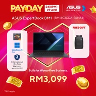 ASUS ExpertBook BM1 Laptop (AMD Ryzen 5 7535HS/16GB/512GB/14" FHD/Windows 11 Pro) BM1403CDA-S61464