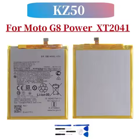 KZ50 Battery For Motorola Moto G8 Power XT2041 5000mAh Repalcement Mobile Phone High Quality Batteri