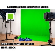 Green Screen Zoom Background Fabric 650D Thick Chromo Key Backdrop/