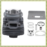 (BGOP) 44MM 52CC Cylinder Assy 1E44F-5 44F-5 44-5 BG520 CG520 Assembly Piston Kit Ring Pin Clip Rebu