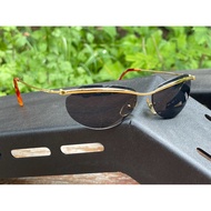 ️ ️It's Here. Vintage Work 90s New Old For Wearing Fashion Lovers Free Size Glasses Thai People