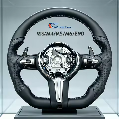 M Sport Steering Wheel for BMW Flat Bottom F20 F22 F15 F21 F25 F30 F31 F34 F10 F01 F12 E70 E71 E90 I