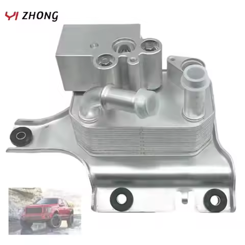 HL3Z7A095B Engine Oil Cooler for Ford F-150 2017-2020 2.7L 3.0L 3.3L 3.5L 5.0L Expedition 2020 Linco