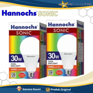 Bohlam Lampu LED Hannochs Sonic 40WATT Cahaya Putih Cool Daylight Desain Elegan Dengan Frosted Cover