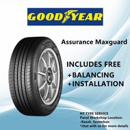 Goodyear Assurance MaxGuard 15 16 17 inch Tyre Tayar Tire (Free Installation/ Delivery)