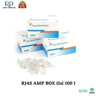 RJ45 AMP BOX (Isi 100 ) / RJ45 AMP KOTAK