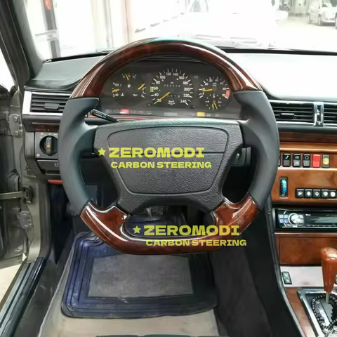 For Mercedes-Benz R129 R170 W124 W140 W202 W208 W210 Wood Steering Wheel