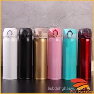 7 Colours 500ML Thermos Bottle Double-Layer Stainless Steel Botol Vacuum Flask Thermos Bottle