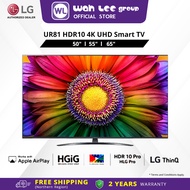 LG UR8150PSB 50"55"65" inch HDR10 4K UHD Smart TV WAH LEE STORE