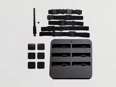 Smol Slime V2 IMU Sensor (LSM6DSV & QMC6309) | USB Motion Tracking Module for PC VR, Robotics & AR w