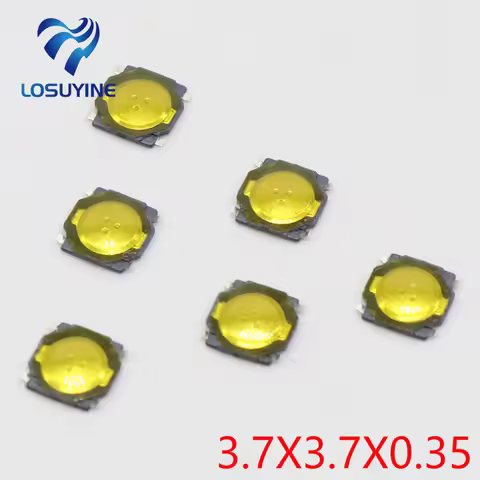 20pcs 3.7X3.7X0.35 SMD Tactile Tact Mini Push Button Switch Micro Switch Momentary SMD-4 20PCS/lot 3