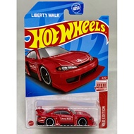Hot Wheels Liberty Walk LBWK SUPER SILHOUETTE NISSAN SILVIA S15 Red Edition Racing Limited Diecast C