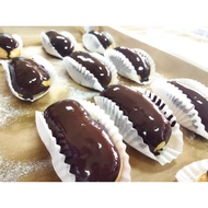 KEK COKLAT ECLAIR/ ECLAIR CAKE CHOCOLATE