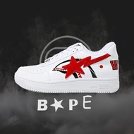 A Bathing Ape (BAPE) BAPE STA Lightning star Low cut casual sports shoes skateboard shoes unisex UGQ