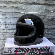 Gringgo Slim Custom Fullface Plain Helmet Helmet Motor