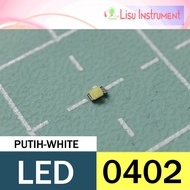 0402 1005 SMD LED SMT Ultra Bright White-White