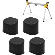 N074647 Penggantian Kaki Penyangga Gergaji Miter untuk Siri Dewalt DWX - Pad Kaki Getah Serasi denga