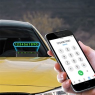 Phone number plate on car Taplo S003 -EN888