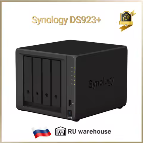 Synology DS923+ 4G NAS, 4-Bay Diskless Network Cloud Storage Server
